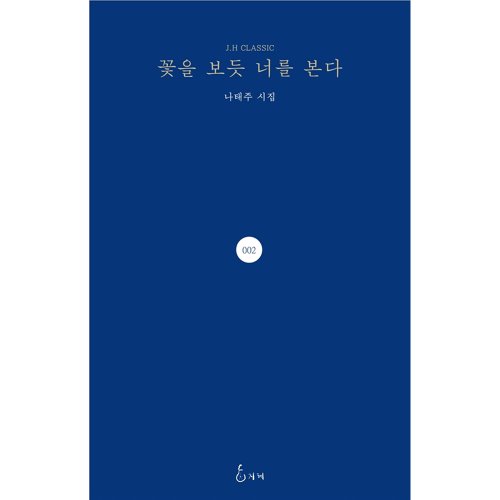 꽃을 보듯 너를 본다 (나태주 저) : tvN 드라마 남자친구 박보검 송혜교 시집 책