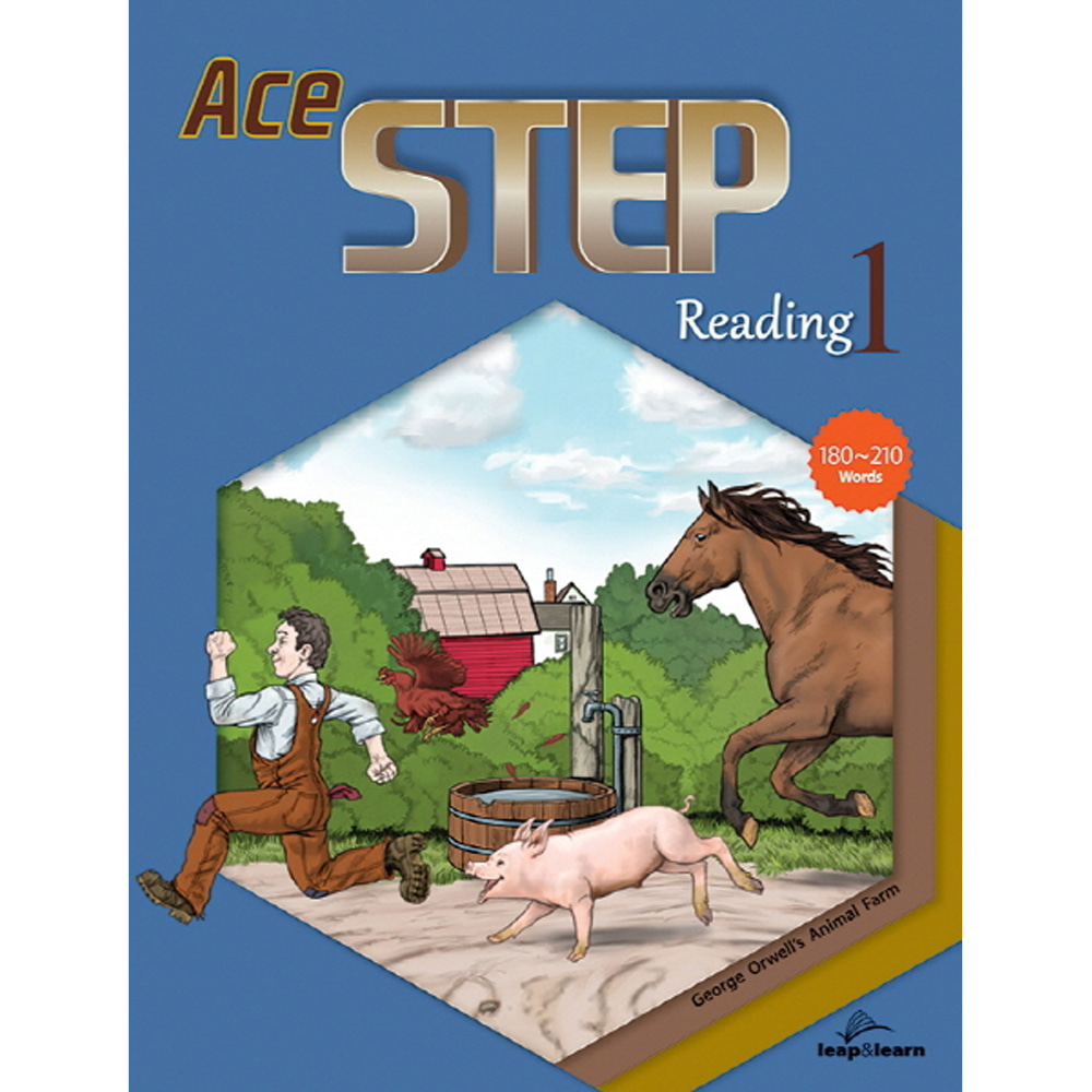 립앤런(leap&amp;learn): Ace Step Reading 1(Student Book, Workbook, Audio CD)