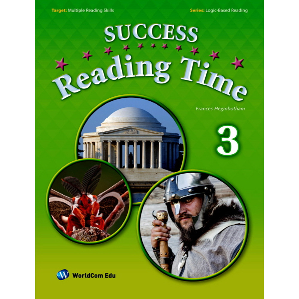 월드컴: Success! Reading Time Book 3: 중학교 1~2학년(Book 3+Workbook,CD(1))