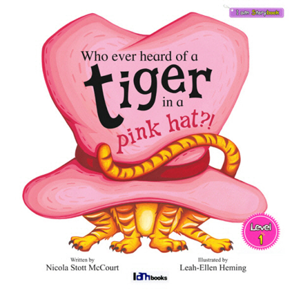 아이엠북스: Who ever heard of a tiger in a pink hat?!: Level 1(Audio CD 1개 포함 / 워크북)