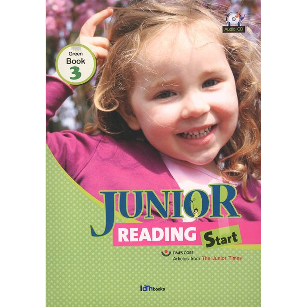 아이엠북스: JUNIOR READING 주니어 리딩 Start-Green Book3(CD 1장)
