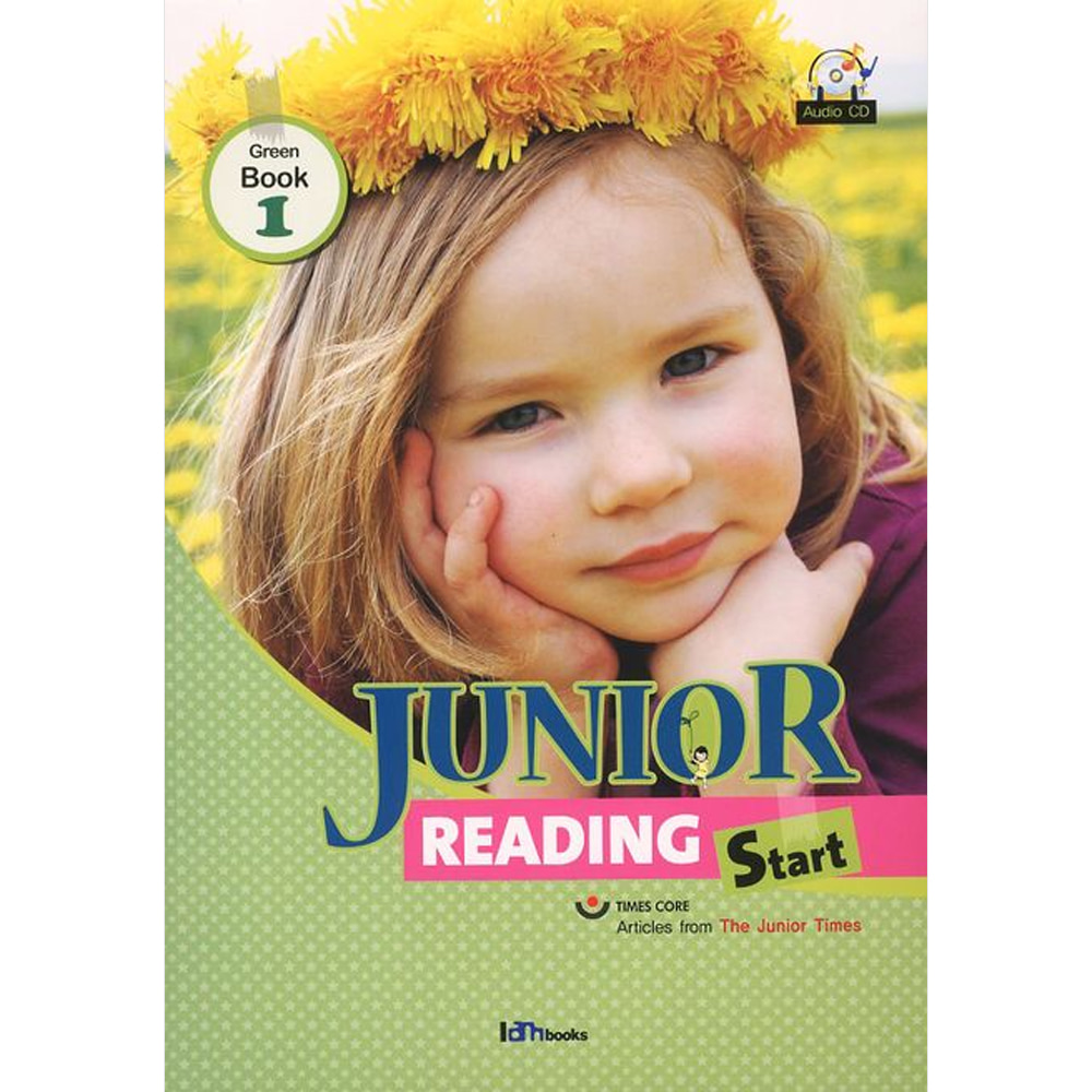 아이엠북스: JUNIOR READING 주니어 리딩 Start-Green Book1(CD 1장)