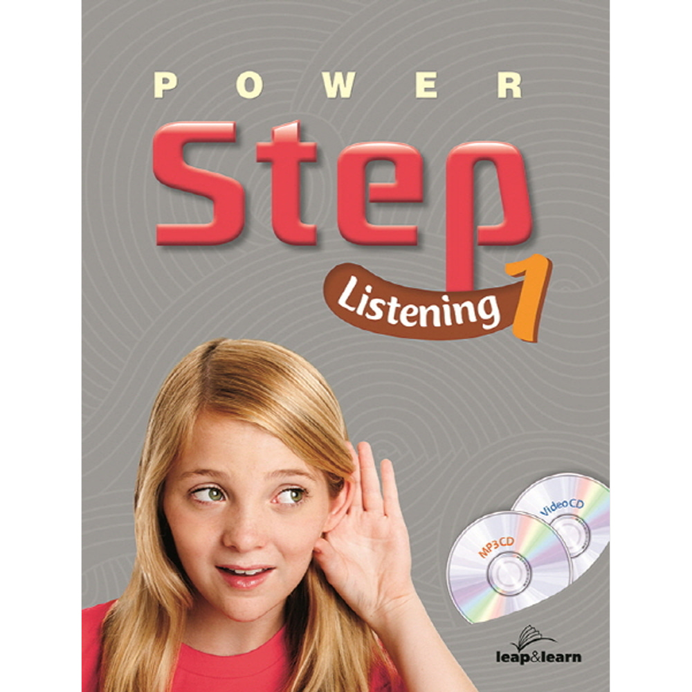 립앤런(leap&amp;learn): Power Step Listening 파워 스텝 리스닝 1: 초등저학년(4-6학년)(구성:Student Book, Workbook, Scripts &amp; Answer Keys, MP3 &amp; Video CD)