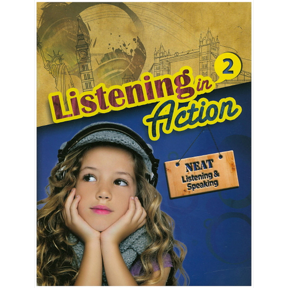 예스북스: Listening in Action 2: NEAT Listening &amp; Speaking(woorkbook + MP3 CD 포함)