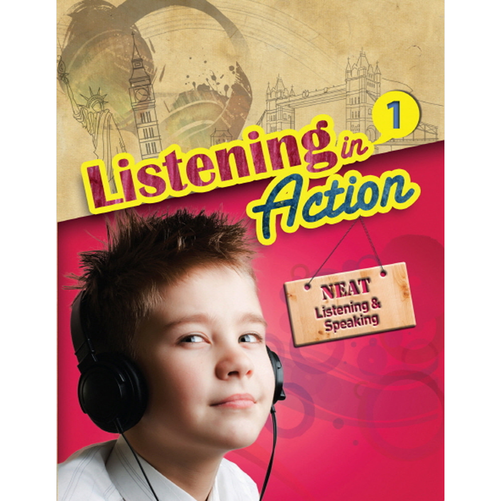 예스북스: Listening in Action 1 : NEAT Listening &amp; Speaking(woorkbook + MP3 CD 포함)
