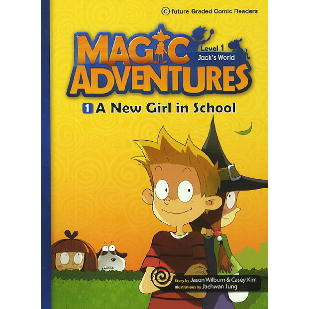 이퓨쳐: MAGIC ADVENTURES Level 1 Jack&#039;s World 1: A new Girl in School(CD 1 포함)