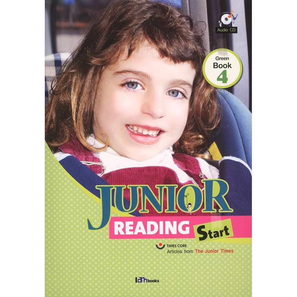 아이엠북스: JUNIOR READING 주니어 리딩 Start-Green Book4(CD 1장)