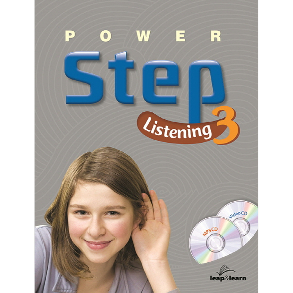 립앤런(leap&amp;learn): Power Step Listening 파워 스텝 리스닝 3: 초등저학년(4-6학년)(구성:Student Book, Workbook, Scripts &amp; Answer Keys, MP3 &amp; Video CD)