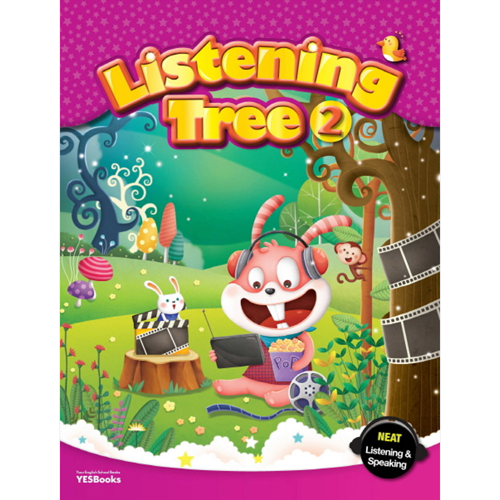 예스북스: Listening Tree 리스닝 트리 2: 초등 3~4학년(구성:Student Book+Workbook+Audio CD 2장)